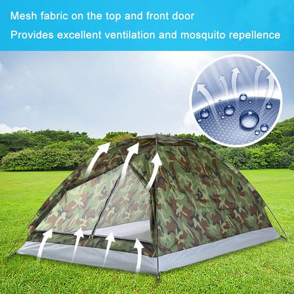 Camping Tent Waterproof Windproof UV Sunshade Canopy for 1/2 Person - Ton Monde Shop