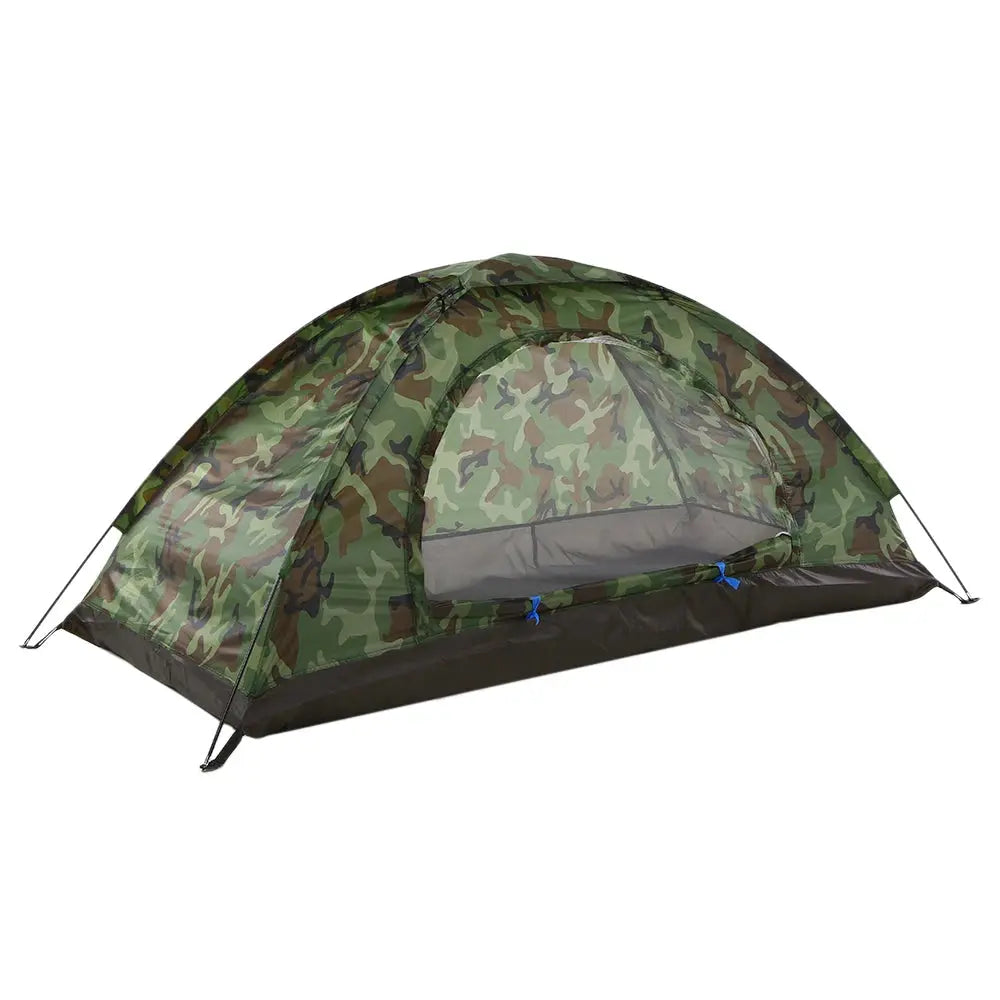 Camping Tent Waterproof Windproof UV Sunshade Canopy for 1/2 Person