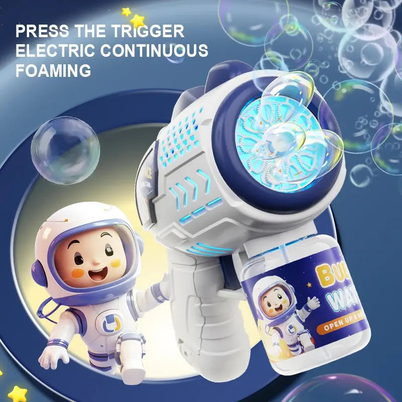 Astronaut Electric Bubble Gun Kids Toy - Ton Monde Shop