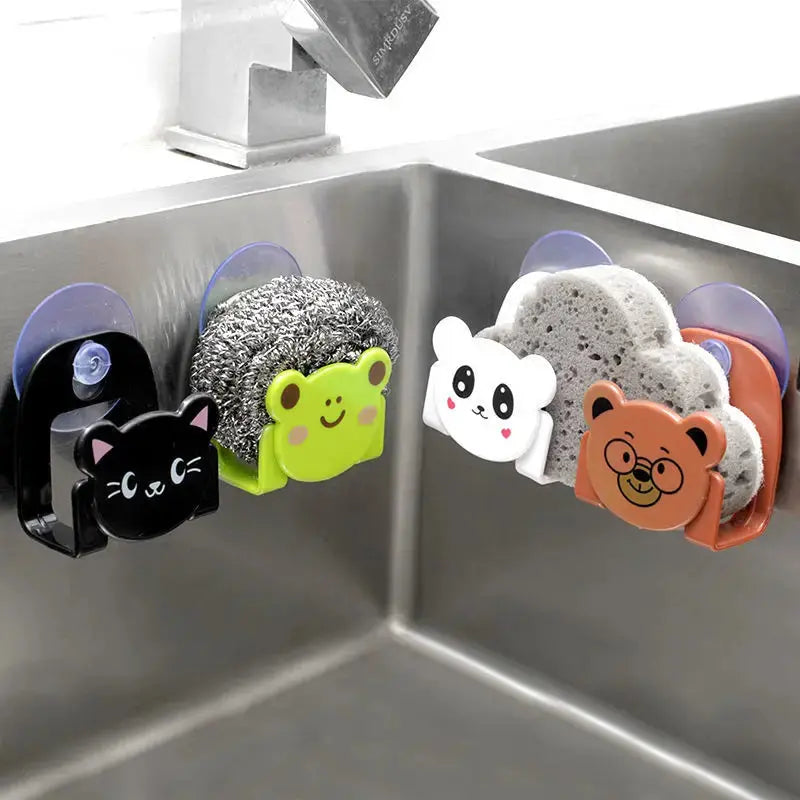 Cartoon Sponge Storage Rack for Kitchen Gadgets - Ton Monde Shop