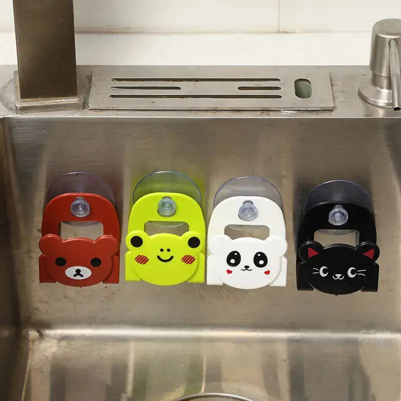 Cartoon Sponge Storage Rack for Kitchen Gadgets - Ton Monde Shop