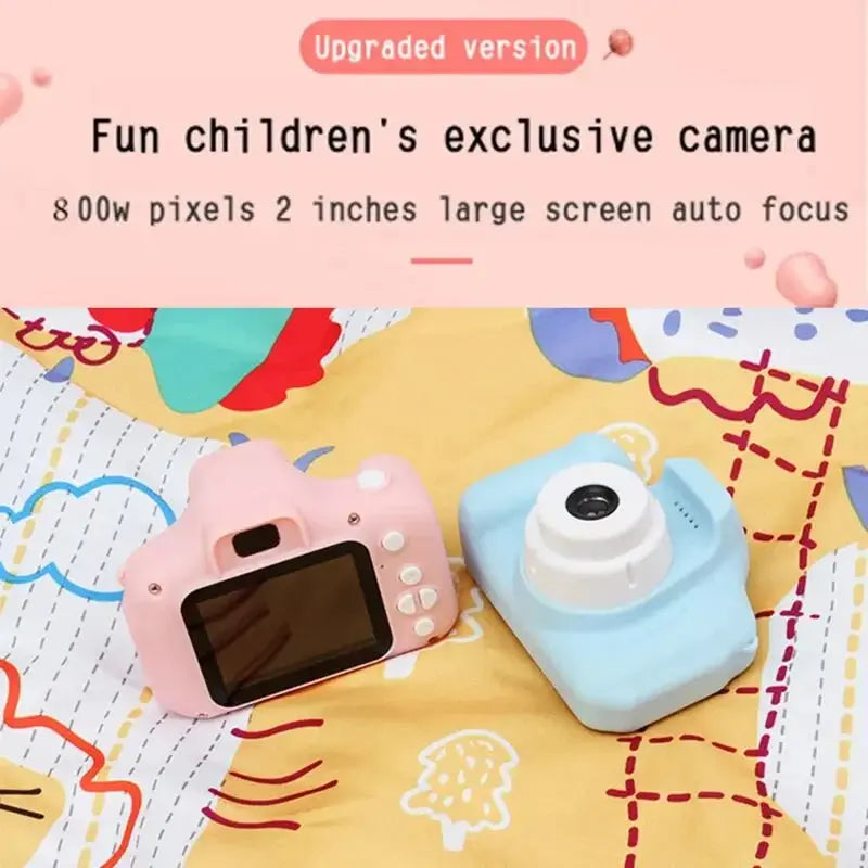 Children Mini Digital Camera Can Take Pictures Video Small Slr Toys - Ton Monde Shop