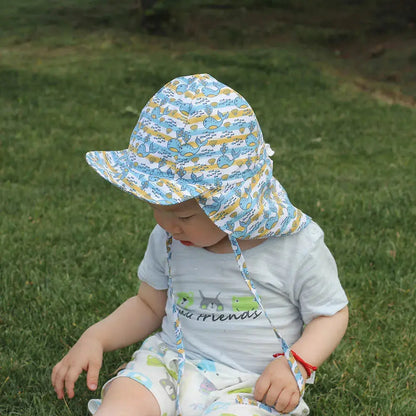 Children's Bucket Hats Adjustable Summer Baby - Ton Monde Shop