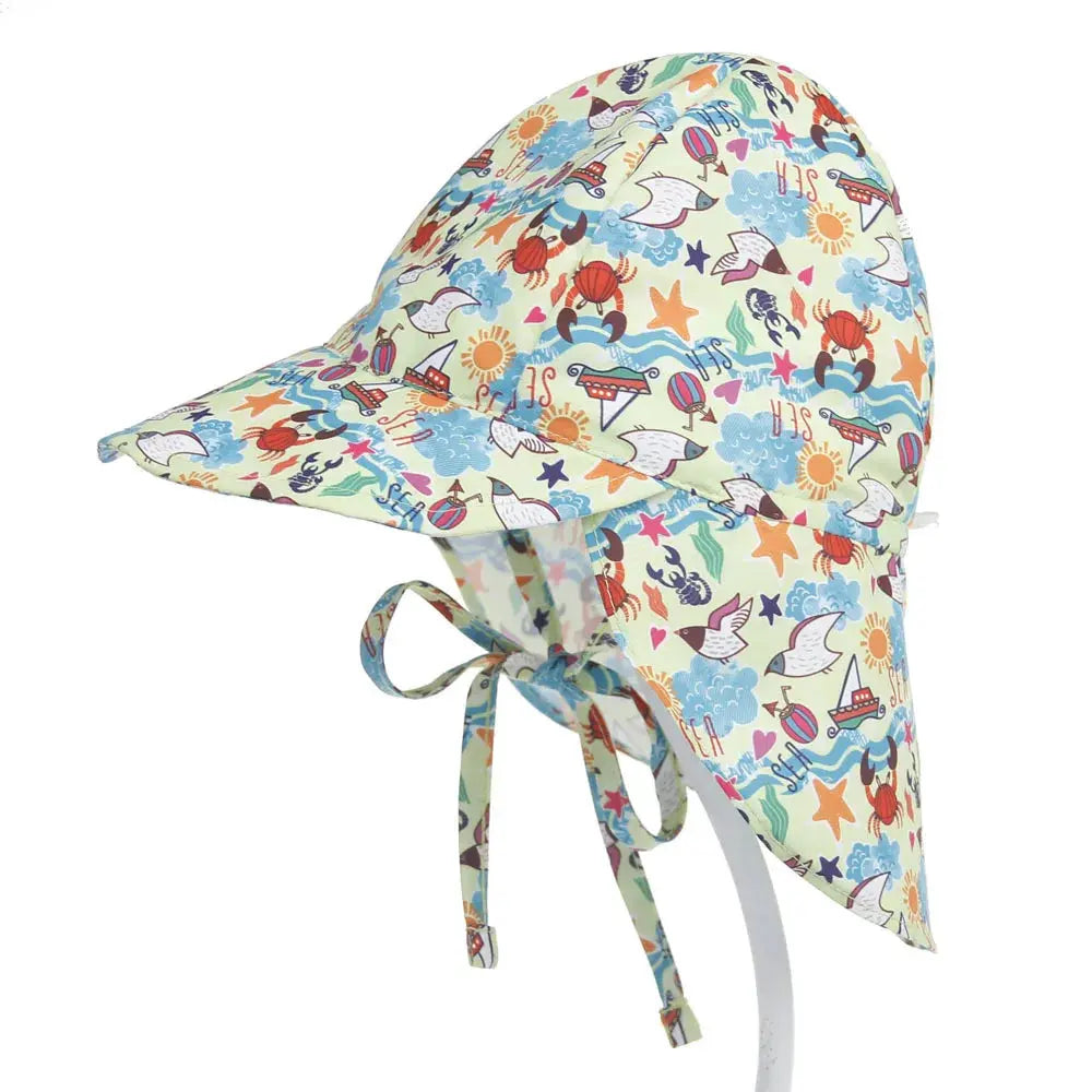 Children's Bucket Hats Adjustable Summer Baby