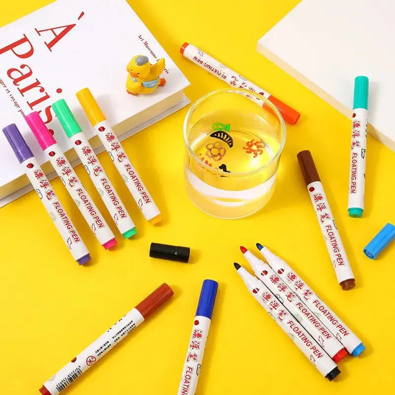 Colors Magical Water Floating Painting Brush Whiteboard Markers Painting Pen - Ton Monde Shop