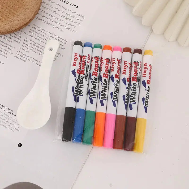 Colors Magical Water Floating Painting Brush Whiteboard Markers Painting Pen