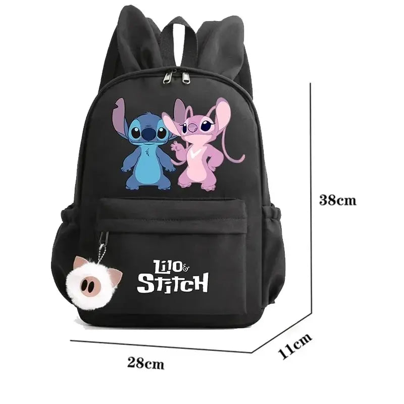 Disney Lilo Stitch Backpack for Girls Boys Teenager - Ton Monde Shop