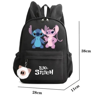 Disney Lilo Stitch Backpack for Girls Boys Teenager - Ton Monde Shop