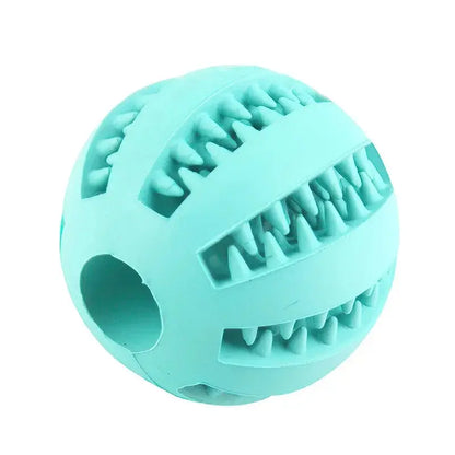 Dog Ball Toys for Small Interactive Elasticity Puppy Chew Tooth Cleaning