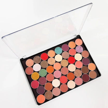 Empty Magnetic Plastic Eyeshadow Palette Makeup Storage Box - Ton Monde Shop