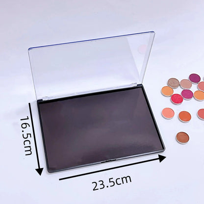 Empty Magnetic Plastic Eyeshadow Palette Makeup Storage Box - Ton Monde Shop