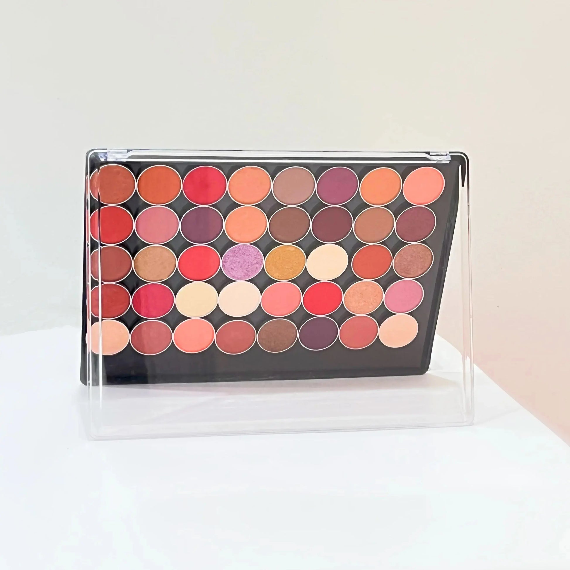 Empty Magnetic Plastic Eyeshadow Palette Makeup Storage Box - Ton Monde Shop