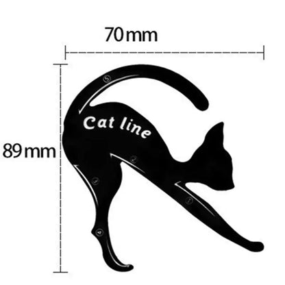 Eyeliner Stencils Cat Line Eyeliner Stamps Models - Ton Monde Shop