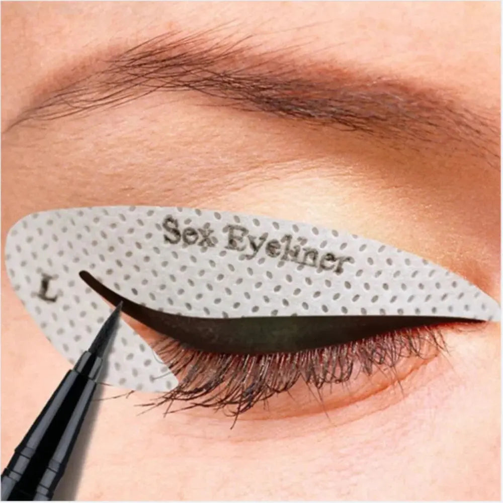 Eyeliner Template Eye Makeup Stencil Eyebrows - Ton Monde Shop