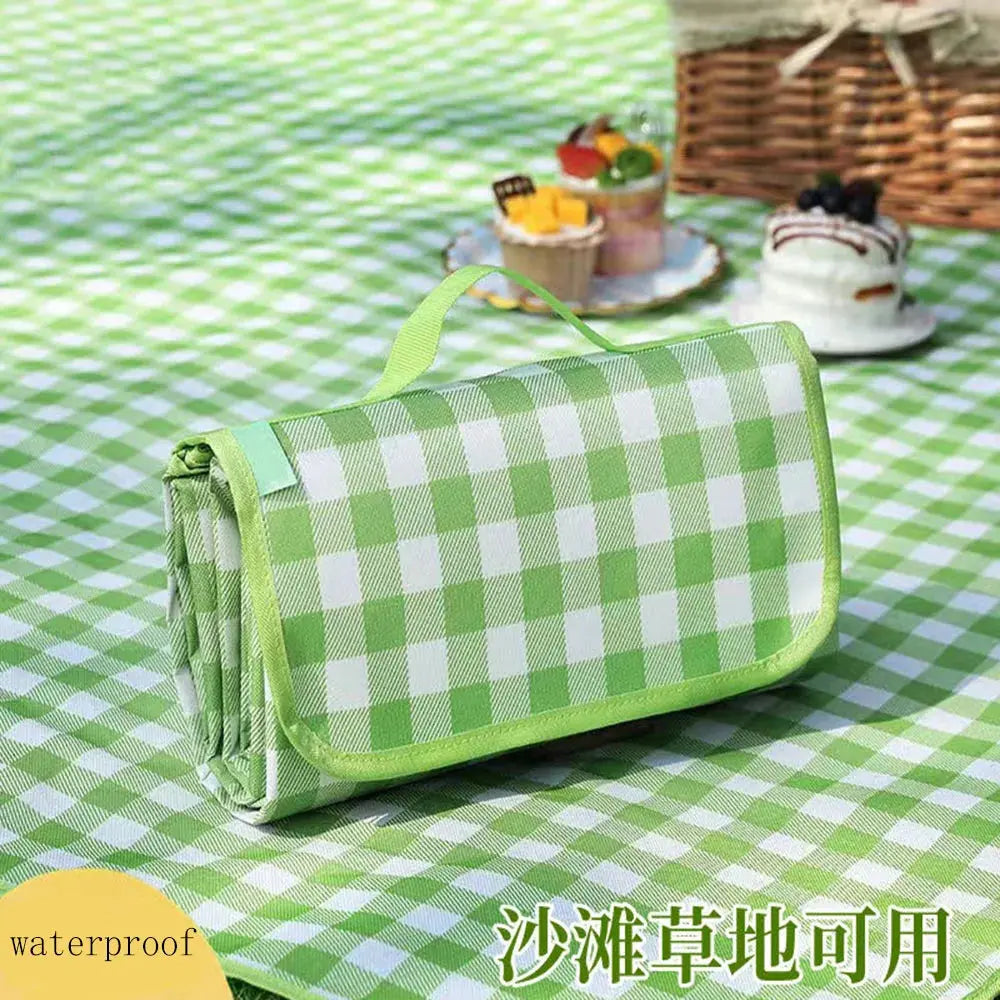 Foldable Picnic Mat Moisture-proof picnic set portable blanket Pad Waterproof - Ton Monde Shop