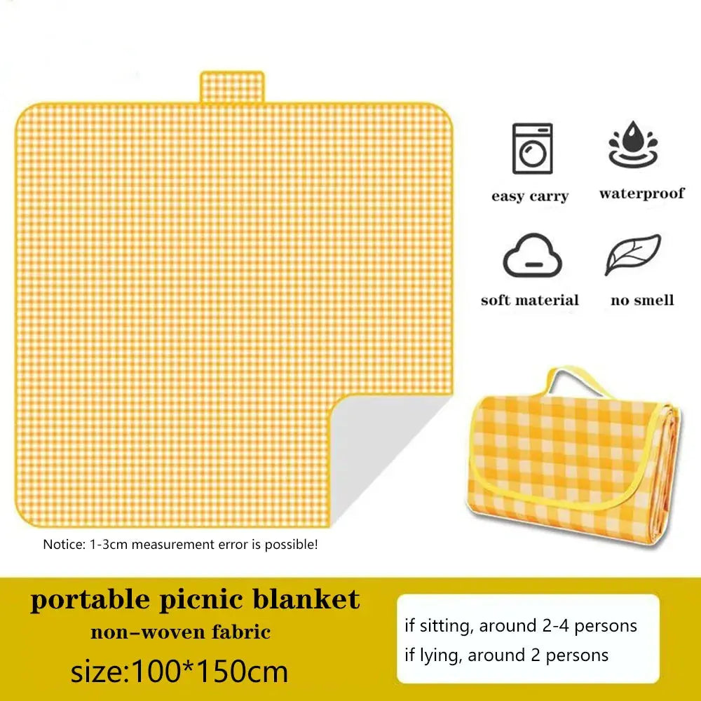 Foldable Picnic Mat Moisture-proof picnic set portable blanket Pad Waterproof