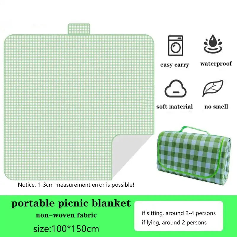 Foldable Picnic Mat Moisture-proof picnic set portable blanket Pad Waterproof