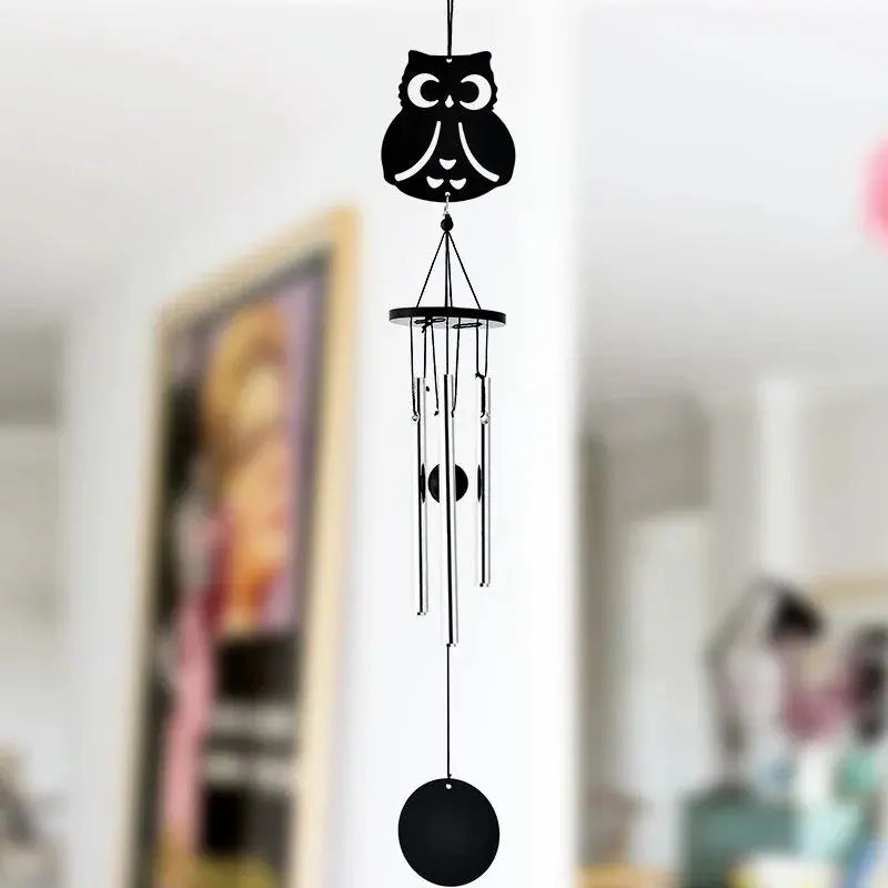 Handmade Multi-pipe Music Wind Chimes Metal Crafts  Home Decoration