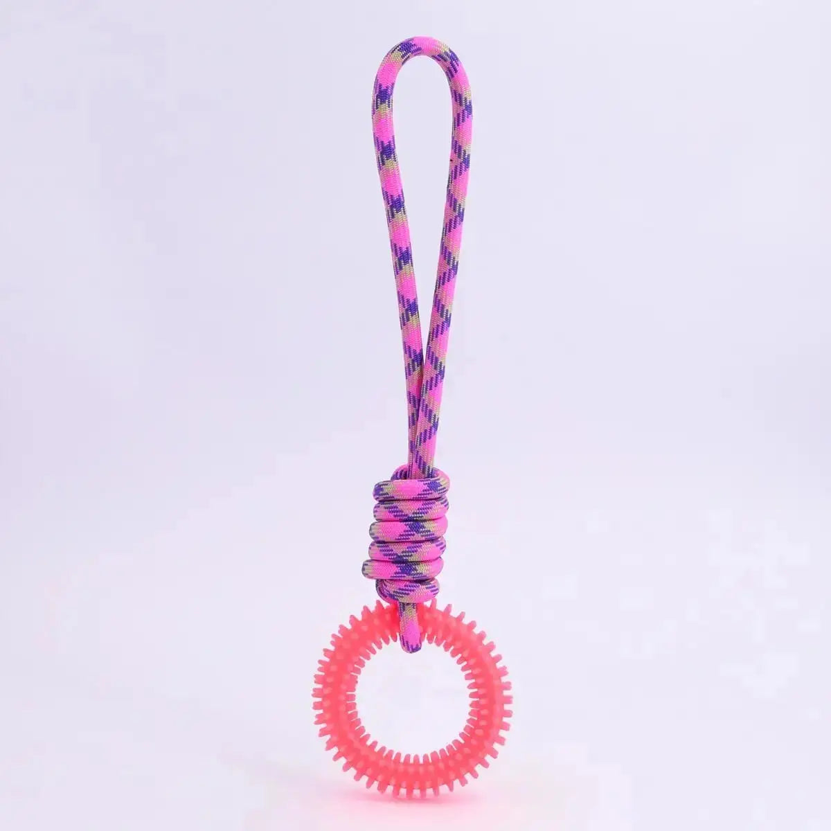 Interactive Training Pet Toy Ring Spiked Ring Dog Teeth Cleaning Pet Supplies