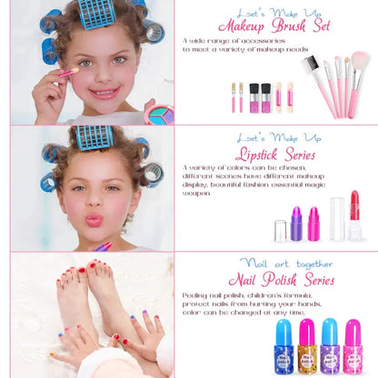 Kids Washable Makeup Girl Toys - Ton Monde Shop