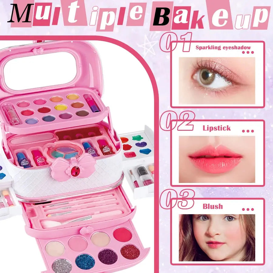 Kids Washable Makeup Girl Toys - Ton Monde Shop