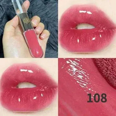 1 pc gros kiko maquillage lipgloss huile Sexy dodu lueur huile teinté lèvres dodue maquillage clair brillant à lèvres rouge à lèvres crayon