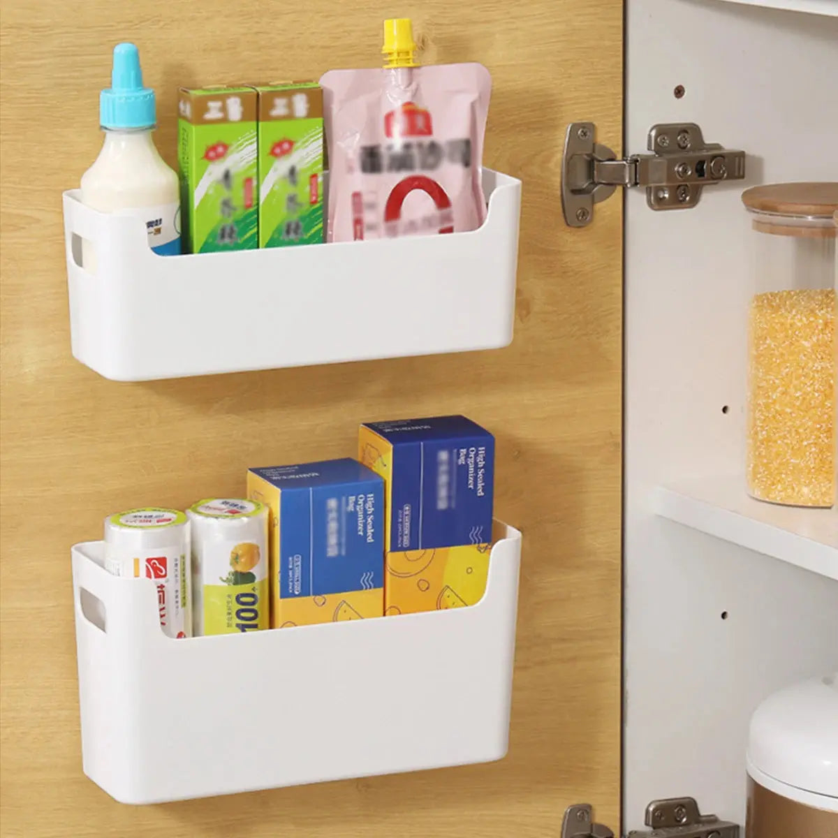 Kitchen Cabinet Door Bag Storage Rack - Ton Monde Shop