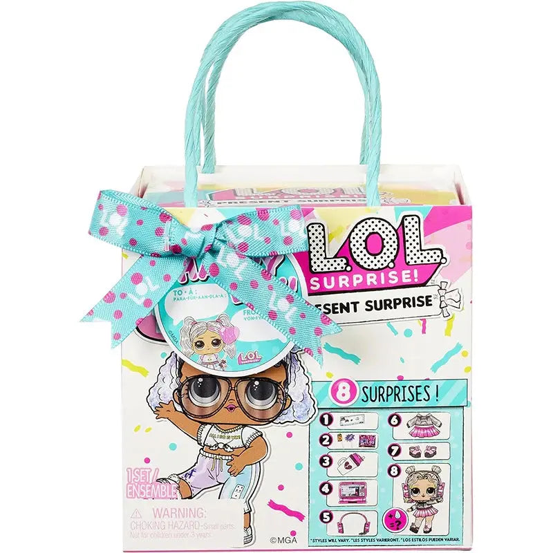 L.O.L. Surprise Present Series 3 Birthday Month Theme with 8 Surprises Doll Accessories - Ton Monde Shop