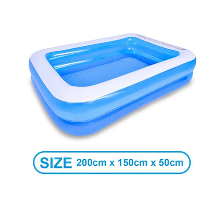 Large Inflatable Swimming Pool Adults Kids