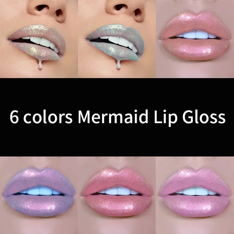 Lip Gloss Longlasting GlitterWaterproof Makeup - Ton Monde Shop