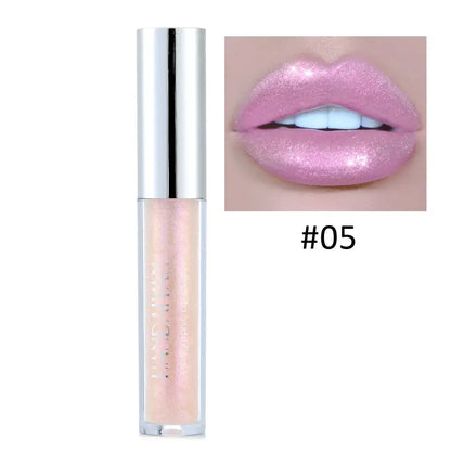 Lip Gloss Longlasting GlitterWaterproof Makeup