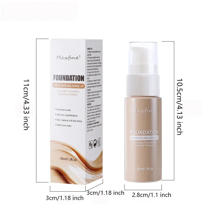 Liquid Foundation Effective Concealer Waterproof Sweat-resistant - Ton Monde Shop