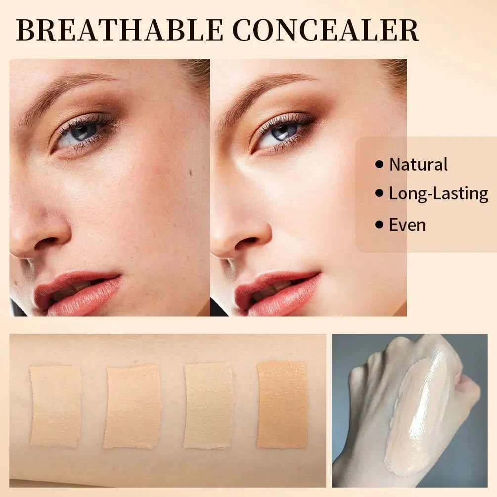 Liquid Foundation Full Concealer Coverage Matte Soft Texture Oil-control Long Lasting - Ton Monde Shop