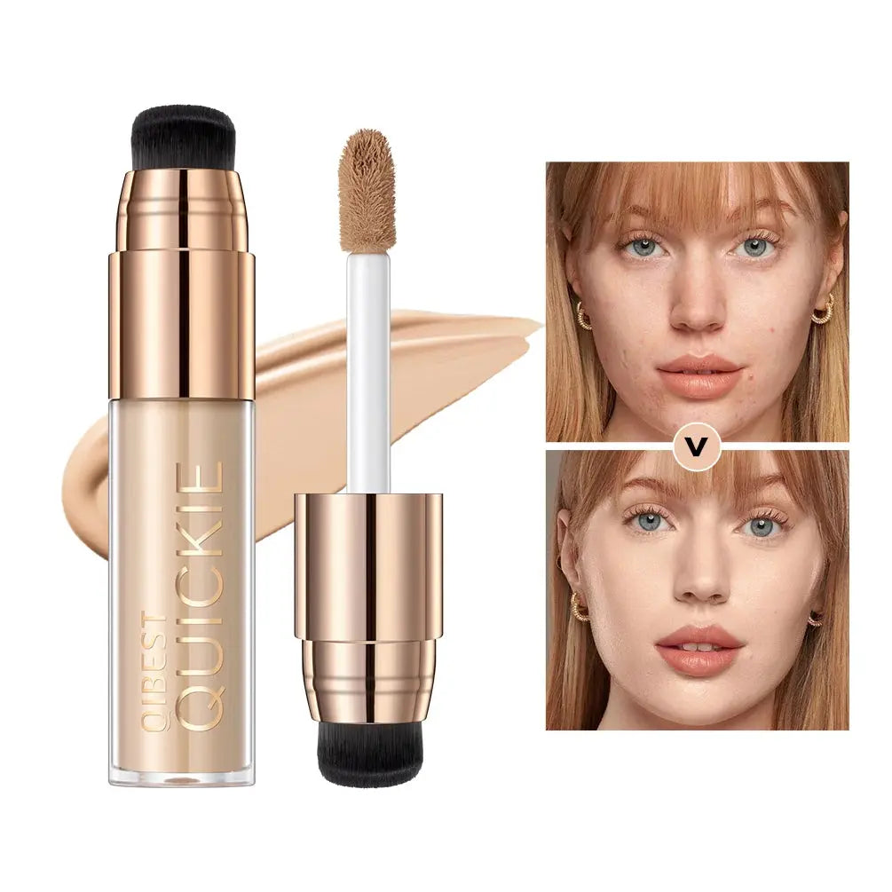 Liquid Foundation Full Concealer Coverage Matte Soft Texture Oil-control Long Lasting