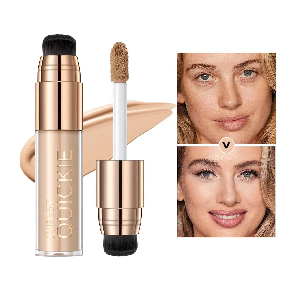 Liquid Foundation Full Concealer Coverage Matte Soft Texture Oil-control Long Lasting