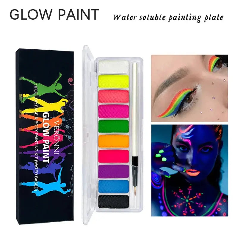 Makeup for fluorescent artistic painting of the face and body - Ton Monde Shop