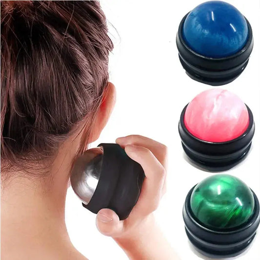 Manual Massage Roller Ball Massager Body Pain Relief  Therapy - Ton Monde Shop