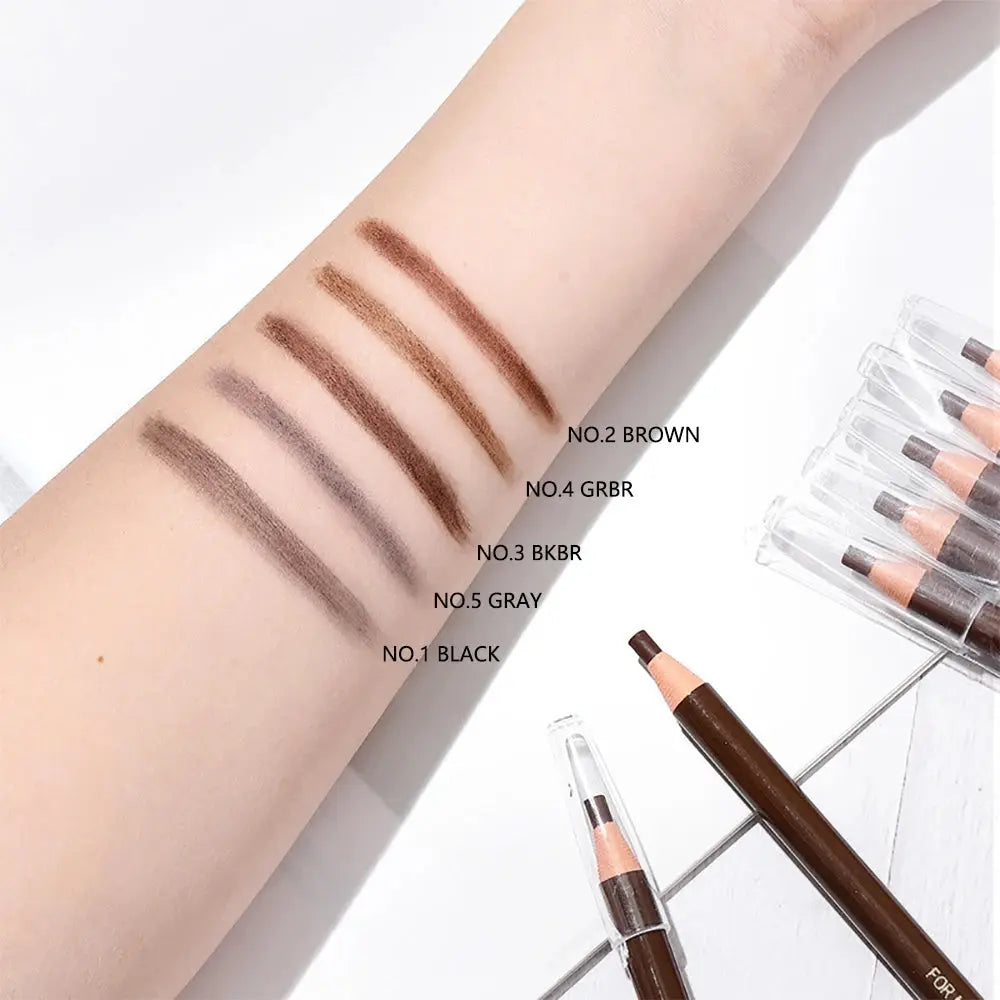 Microblading Eyebrow Pencil Brown Waterproof for Make up - Ton Monde Shop