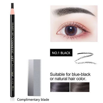 Microblading Eyebrow Pencil Brown Waterproof for Make up