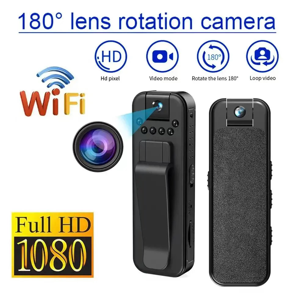 Mini Camera Portable Small Digital Video Recorder Wifi 1080P - Ton Monde Shop