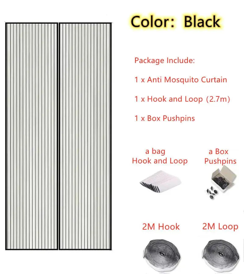 Mosquito Net Curtain Magnets Door Mesh