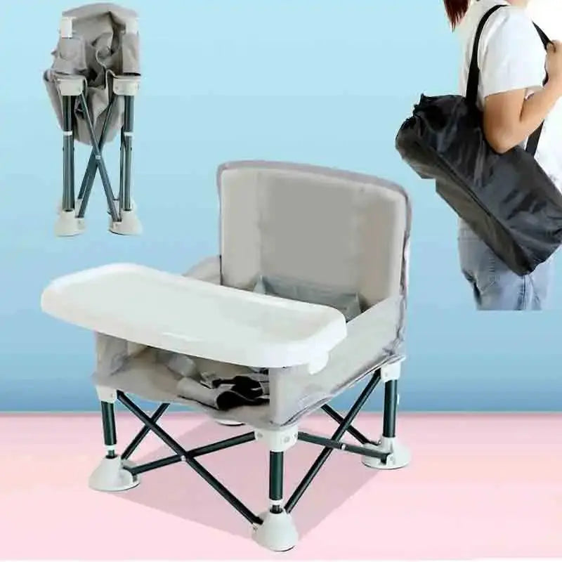 Multifunctional Baby Lifting Table Foldable Camping Chair Seat Portable - Ton Monde Shop