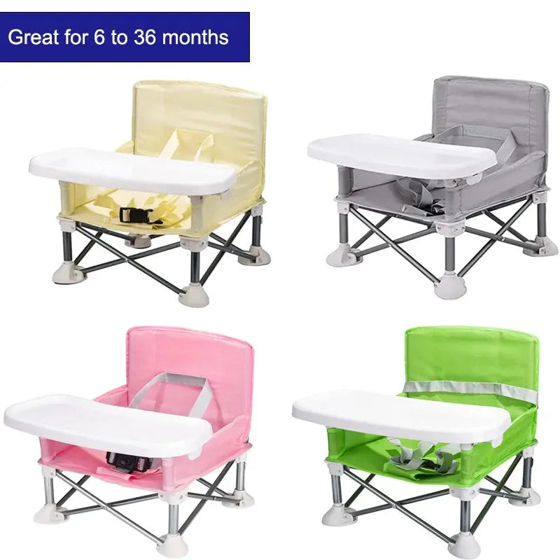 Multifunctional Baby Lifting Table Foldable Camping Chair Seat Portable - Ton Monde Shop