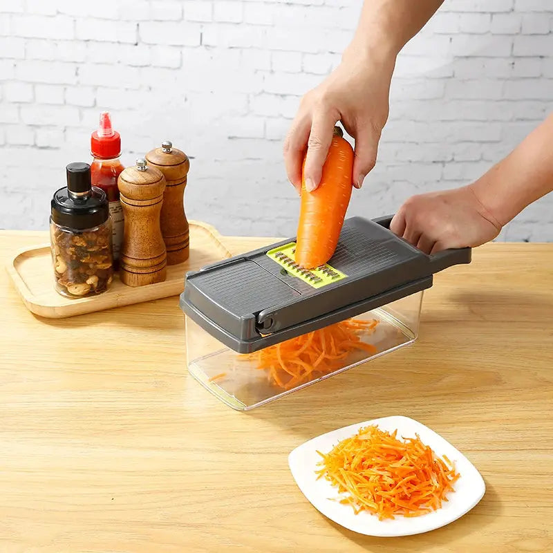 Multifunctional Vegetable Chopper Kitchen Vegetable Slicer Dicer Cut - Ton Monde Shop