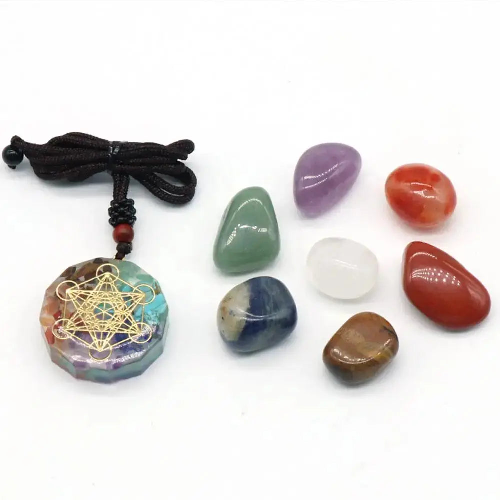 Natural Crystal Chakras Kit - Ton Monde Shop