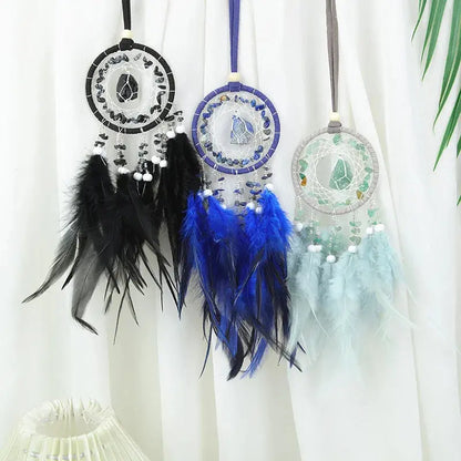 Natural Crystal Dream catchers 7 Chakras - Ton Monde Shop