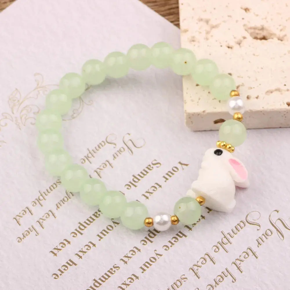 New Dopamine Female Ins Style Niche Design Cool Coorful New Chinese Beaded Fresh Beads Bracelet