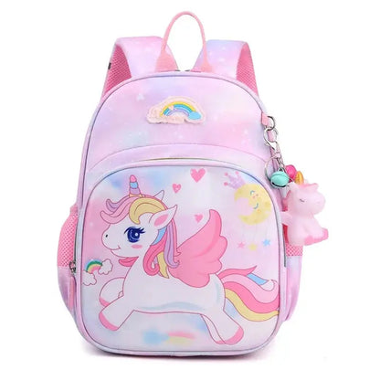 New Unicorn Backpack For Girls Cartoon Pink Princess School Bags - Ton Monde Shop