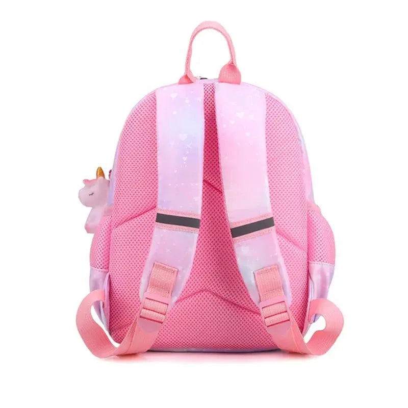 New Unicorn Backpack For Girls Cartoon Pink Princess School Bags - Ton Monde Shop