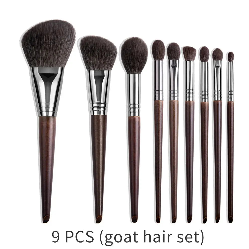 OVW Natural Makeup Brushes Set Eyeshadow Make Up Brush Goat Hair Kit